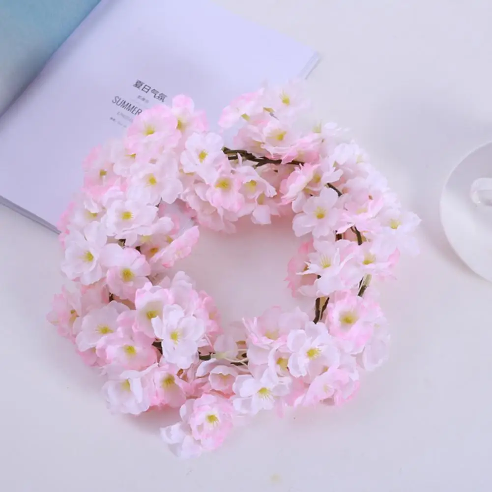 

1.8M / 5.9FT Artificial Cherry Blossom Rattan Wreath Party Wedding Decor
