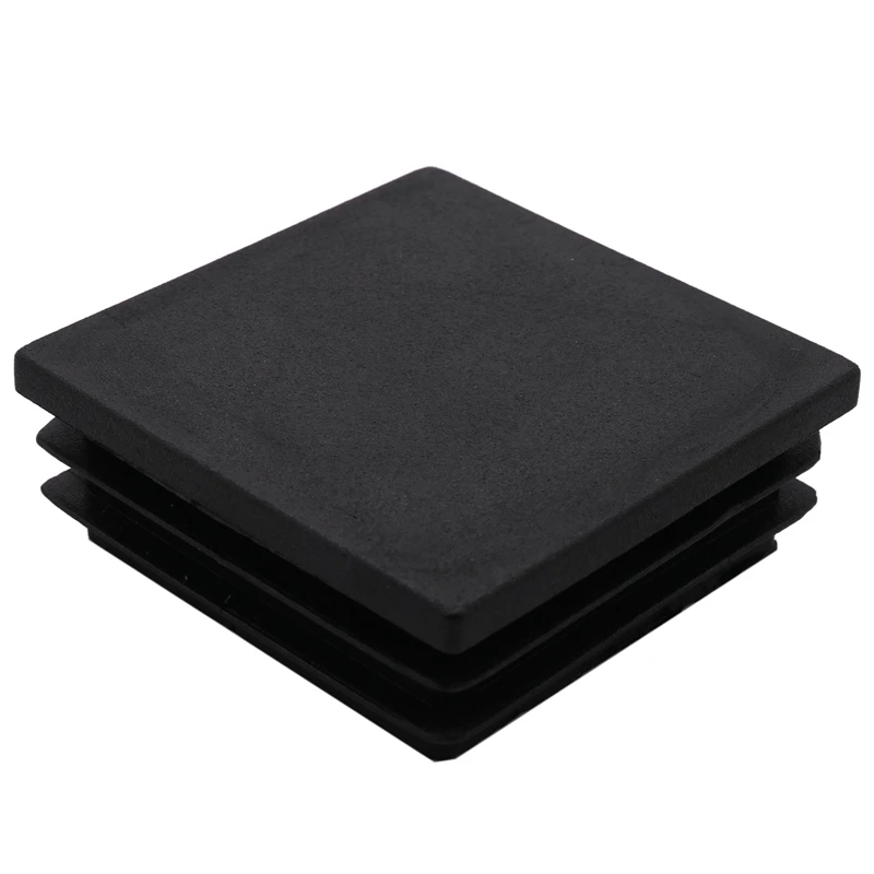 

Plastic Square Tubing Inserts End Blanking Cover Caps 50mmx50mm 5 Pcs