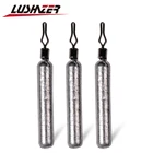 Металлические пули LUSHAZER, 4 шт.лот, приманки 5g7 г10 г12 г1 5g18 г, свинцовые рыболовные снасти для ловли карпа