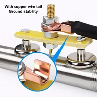 l5 electric welding magnetic head ground wire tool strong magnetism clamp mass welding magnet powerful spotter suction grounding