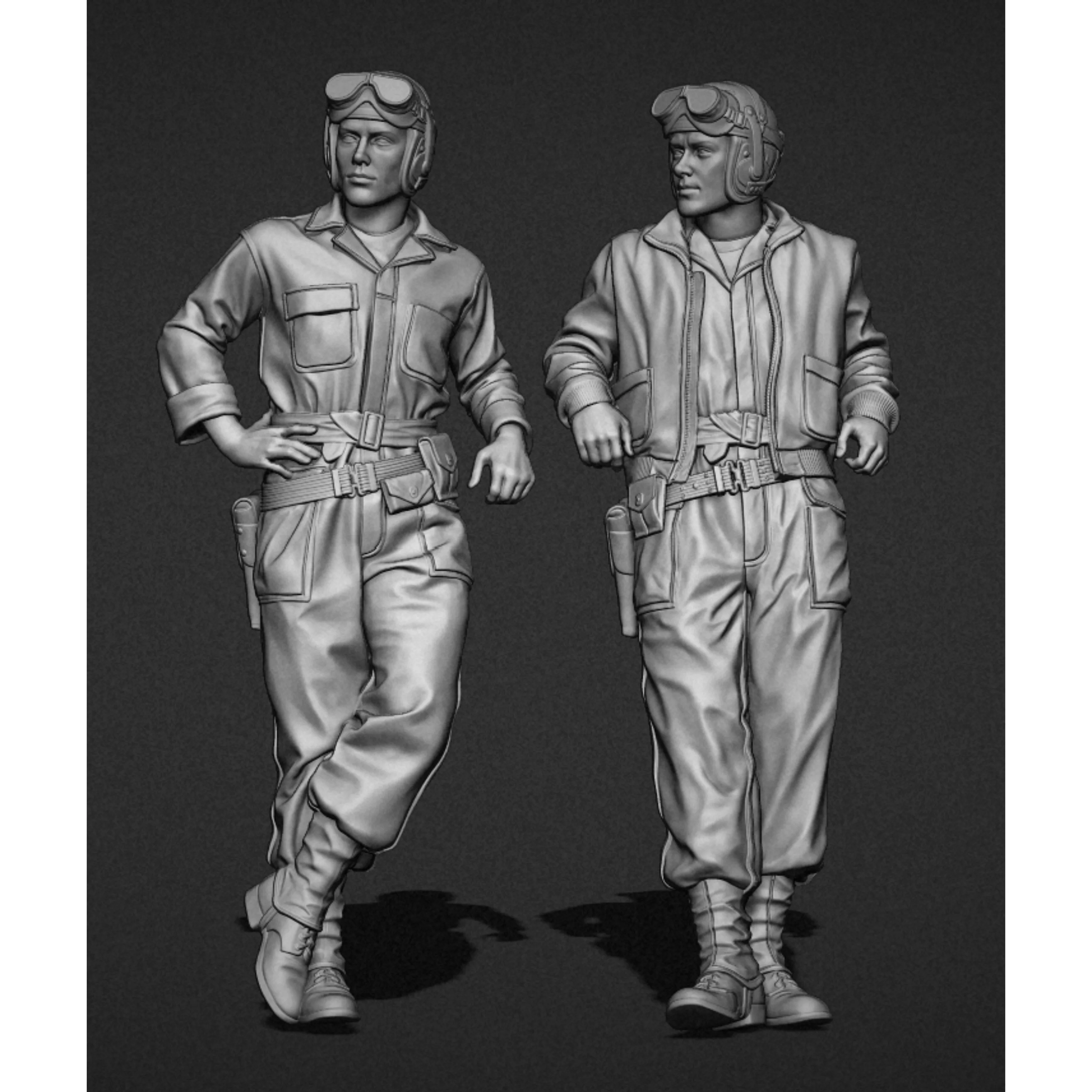 

1/35 Resin Model Figure GK, Military theme ，Unassembled and unpainted kit