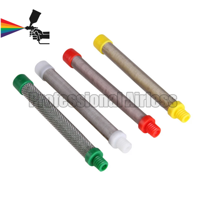 

10pcs Airless Paint Sprayer Gun Filter Screw-in Type 30/60/100/150 mesh for Titan Paint Sprayer Gun 304 Stainless
