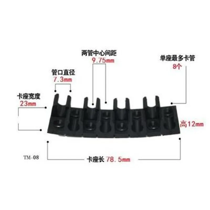 100 шт мульти-трубка держатель TM-08 TM-04 TM-06 TM-10 TM-12