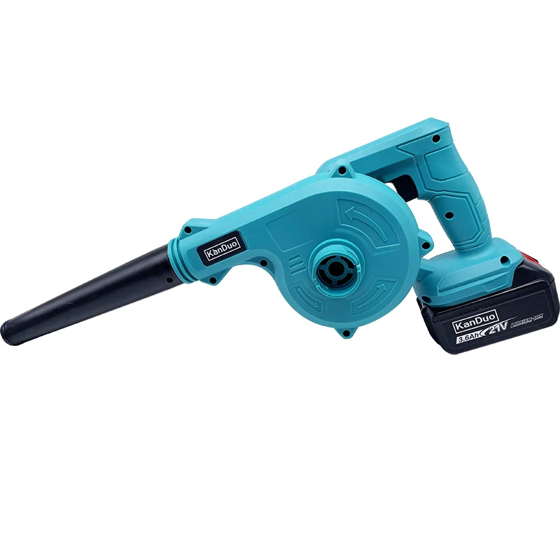21V cordless lithium battery blower Installation of gluing dedusting blower for doors and windows Compatible with Makita battery