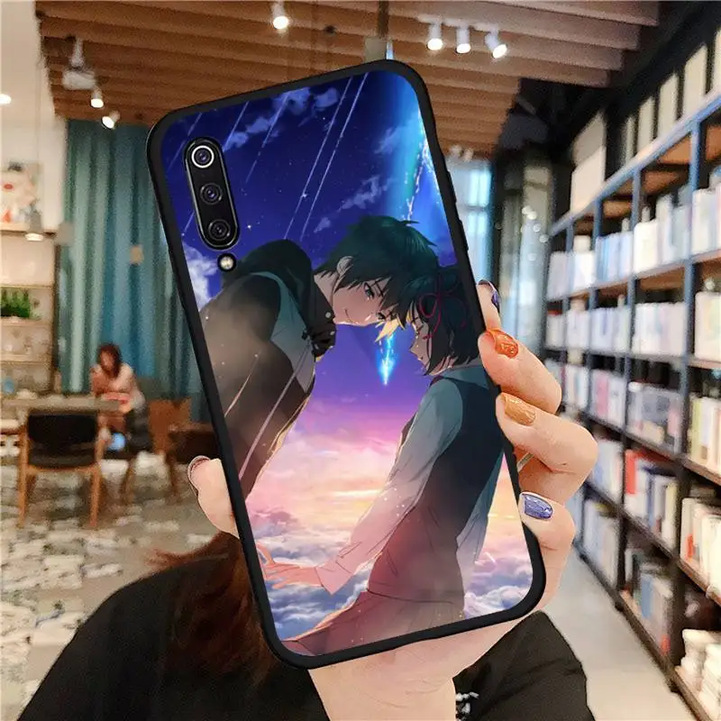 

Anime Your Name Kimi no Na wa Phone Case For Xiaomi Redmi 7 9t 9se k20 mi8 max3 lite 9 note 8 9s 10 pro Soft silicone funda