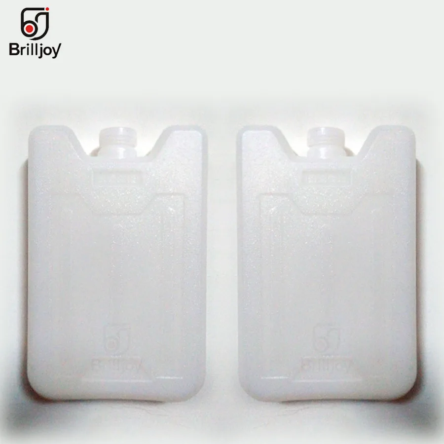 2 White Новая коробка для наполнения ледяной воды HDPE 600 мл Абсорбирующая полимерная смола коробка плоского типа коробка для обеденных мешков и холодильных мешков большой емкости - Цвет: 2 White
