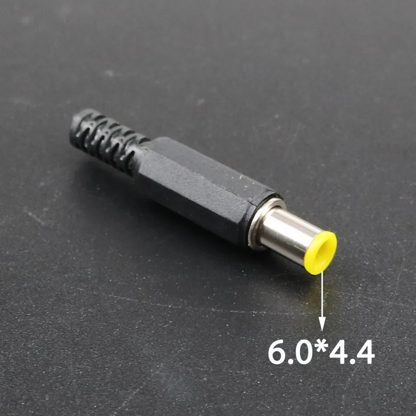 

YuXi 10 шт. DC 6,0*4,4 5,5*2,5 5,5*2,1 5,0*3,0 4,8*1,7 4,0*1,7 3,5*1,35 2,5*0,7 мм Штекерный разъем питания постоянного тока, вилка