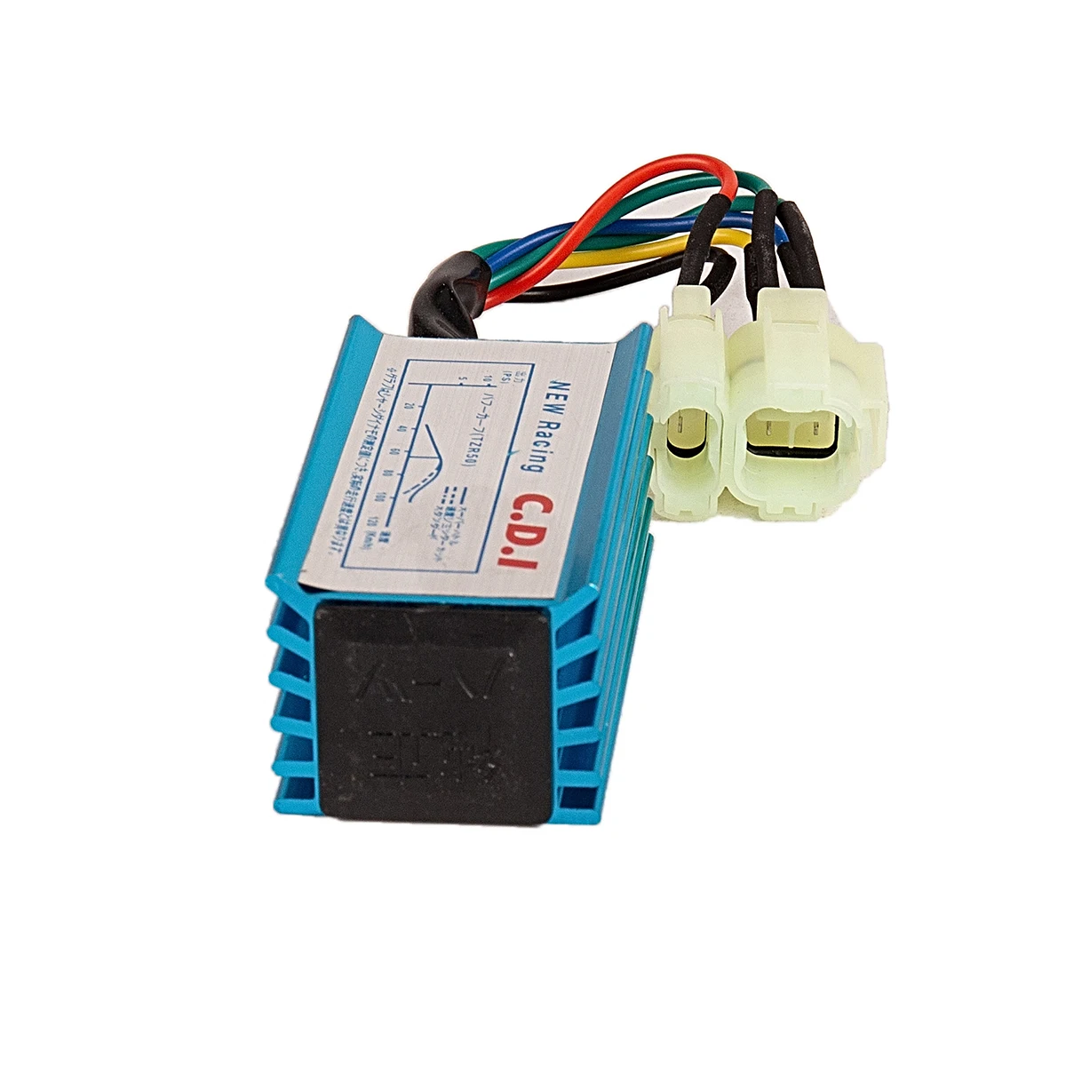 Мотоцикл 6-контактный Синий AC высокопроизводительный гоночный CDI подходит для Gy6