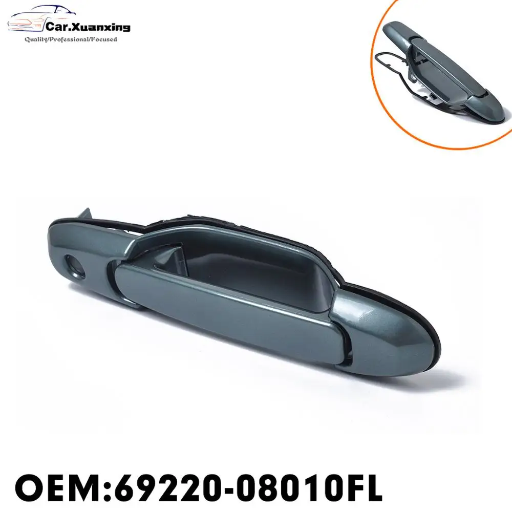 

69220-08010FL 69210-08010FR Передняя Левая Правая Ручка двери темно-зеленый и черный для Toyota Sienna 1998-2003