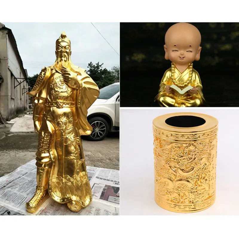 

W3JD Topcoat Sealer of aluminum Real gold leaves Foil and Powder diluent 100ml
