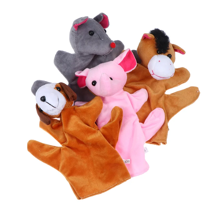 

Игрушка-марионетка плюшевая для детей, детская развивающая игрушка для познания, пальчиковая кукла, плюшевая игрушка, детская развивающая ...