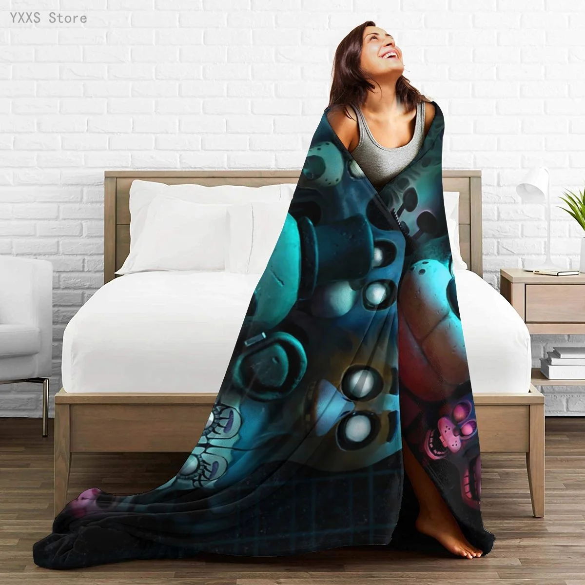

Anime 3D printed Ultra-Soft Micro Fleece Blanket flannel throw Sherpa bedspread bedding sofa picnic fur soft blanket 300336204