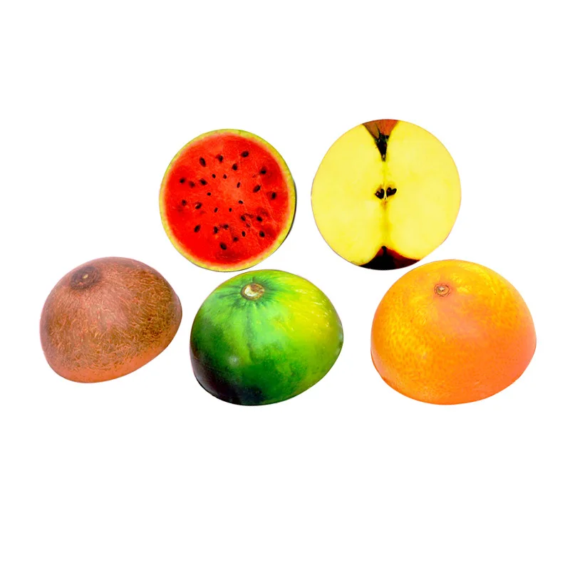 Новинка 1 шт. полуфрукты мягкие забавные антистресс Джамбо медленно