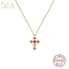 Цепочка-чокер женская из серебра 925 пробы с подвеской в виде креста