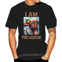 new i am the liquor t shirt black navy for men women