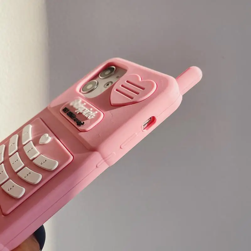 

3D Cartoon Cat Pig Pill Water Bottle Fashionable Soft Silicone Phone Case for IPhone 12 11 Pro Max X XR XS Max SE 2020 7 8 Plus
