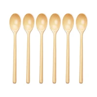 wooden spoons for eatingsmall wooden spoon for mixing tasting serving cooking 6 piece wooden kitchen utensils
