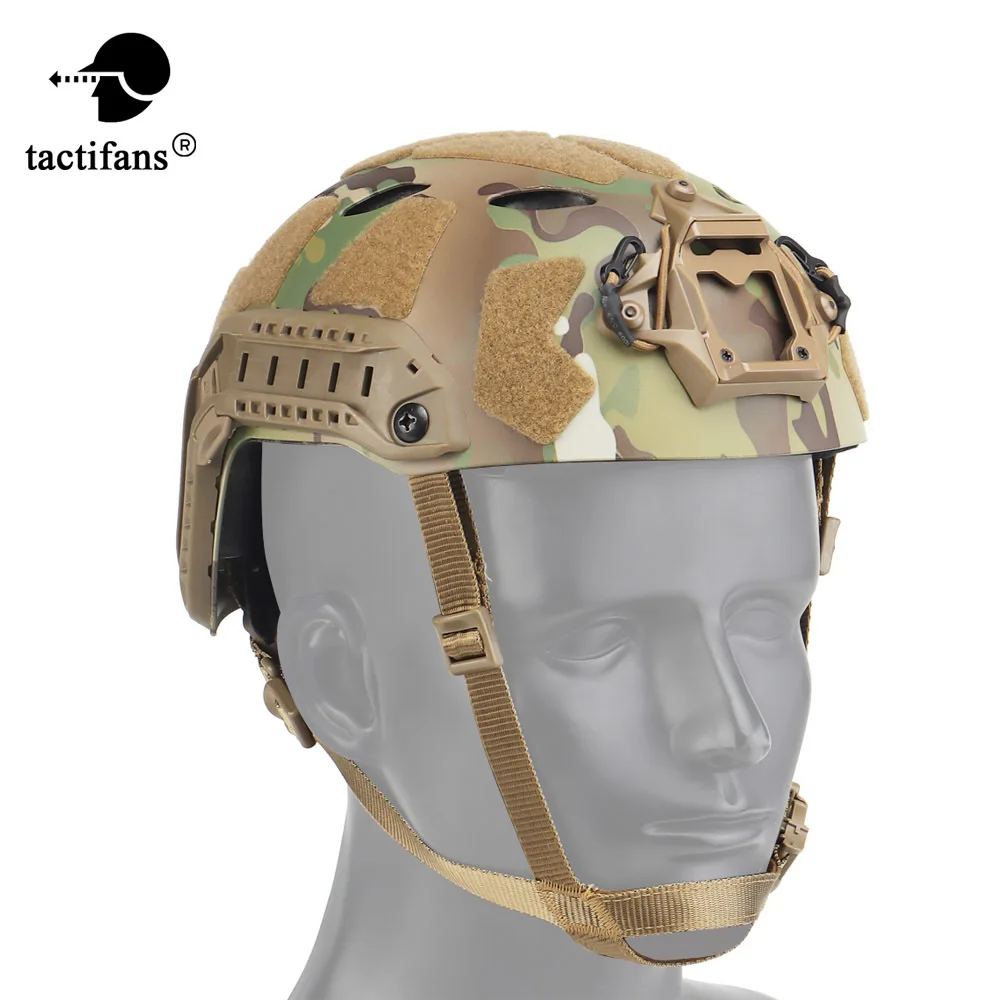 FAST SF Super High Cut Helmet Lightweight Version CS Combat Equipment Modular Protective Helmet Cycling Shooting Paintball Gear