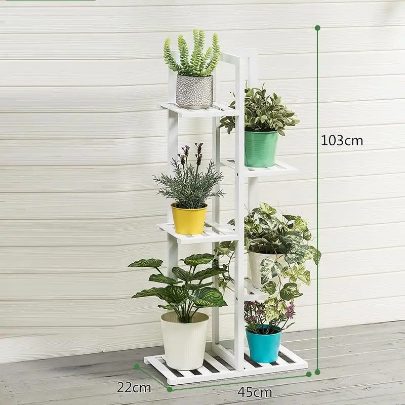 MODEL M Крытый Escalera Mueble деревянные полки для Жардин Estanteria Para Plantas Dekoration открытый балкон Цветочная полка завод стенд - Цвет: MODEL M