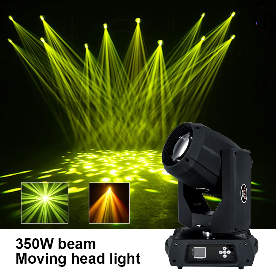 

Lyre Beam 17R Sharpy 350W Moving Head DMX Stage Light Mobile Lamp For DJ Bar Party Concert Event