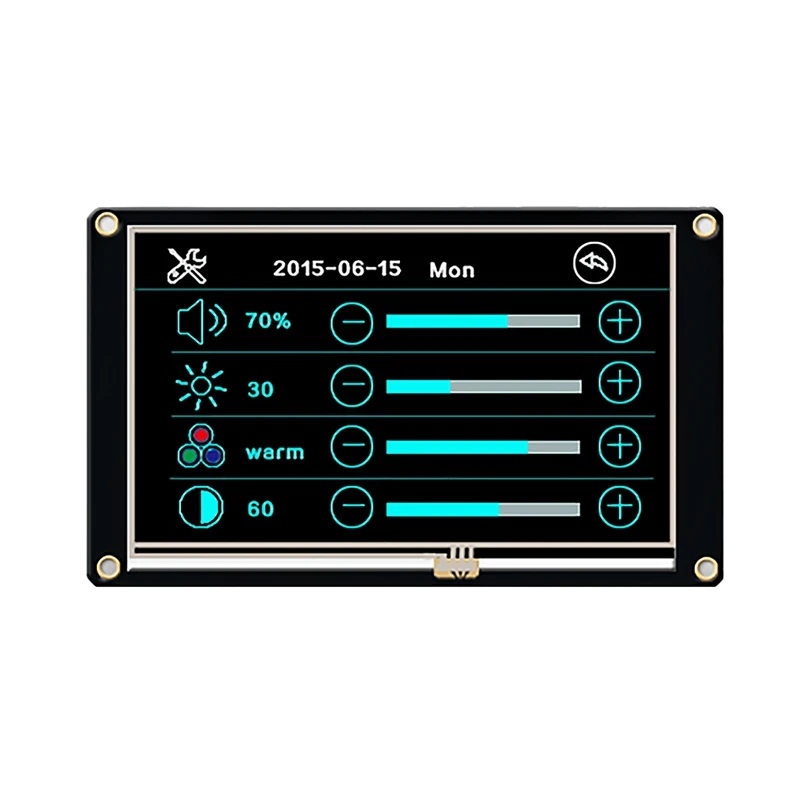 

NEW-4.3-Inch LCD Press Screen for Nextion NX4827K043 Enhanced Human-Machine Interface HMI English Kernel Module