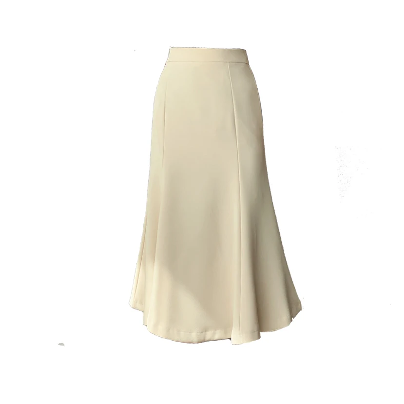 

Elegant Women Trumpet Mermaid High Waist Offcie Lady Midi Skirt