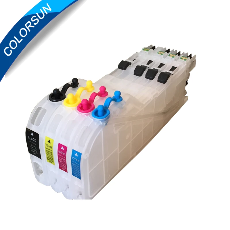 

For Brother LC201 LC203 LC205 LC207 Refillable Ink Cartridge for MFC J4320DW J4420DW J4620DW J5520D J5620DW with ARC chips