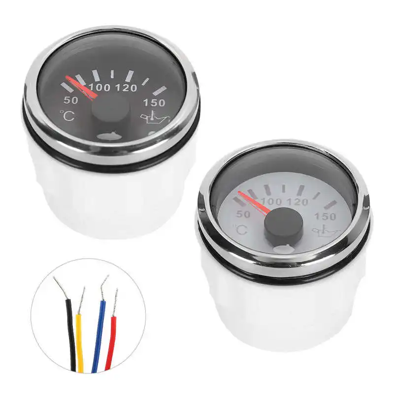 Цифровые часы автомобильные датчик температуры масла 52 мм/2 дюйма