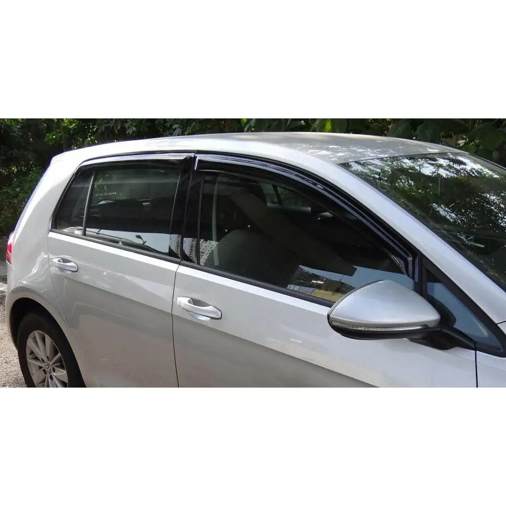 Ветровики для фольц фольцваген гольф 5 6 7 дефлекторы окон дождевики окна козырьки