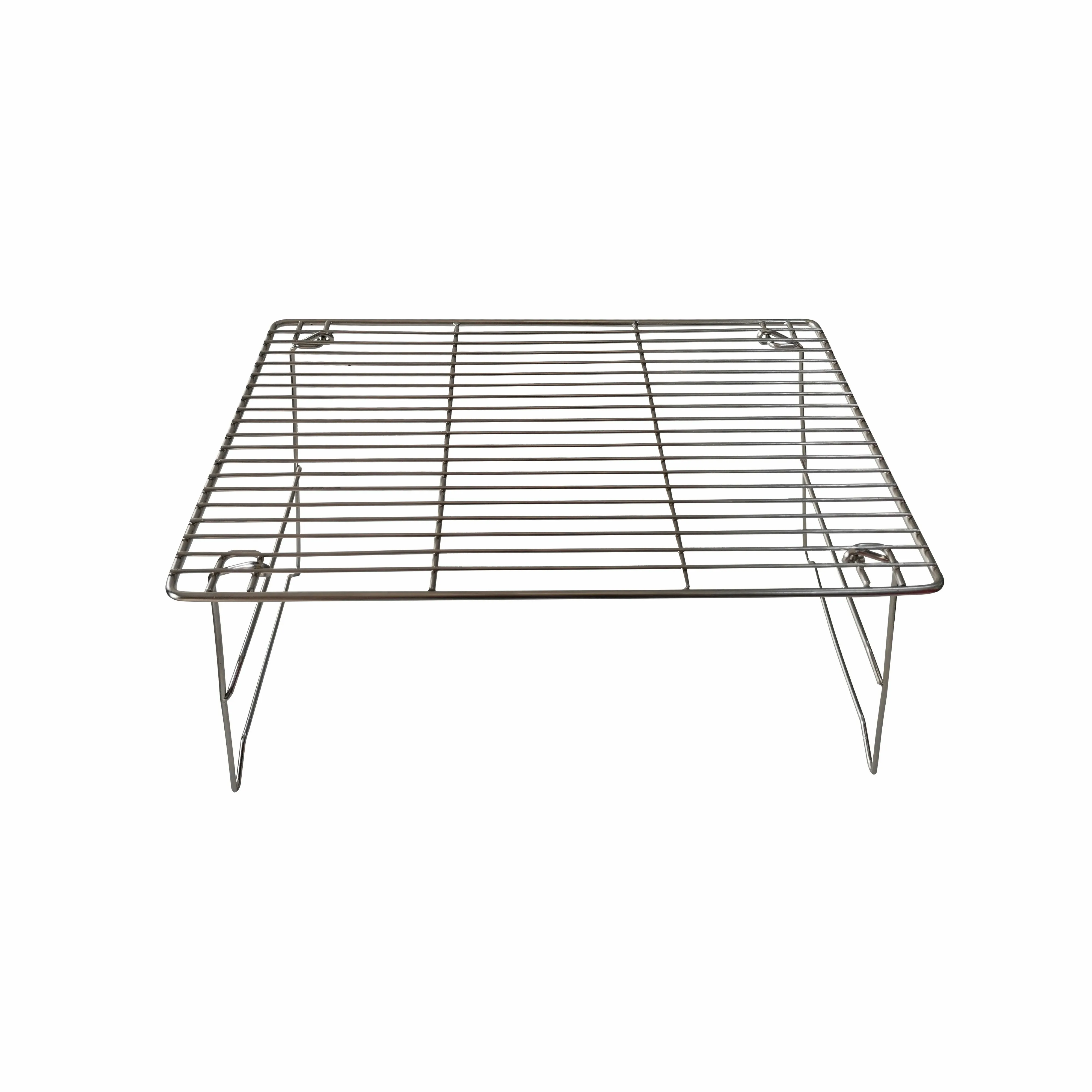 Portable home outdoor metal barbecue rack Mini foldable grill |