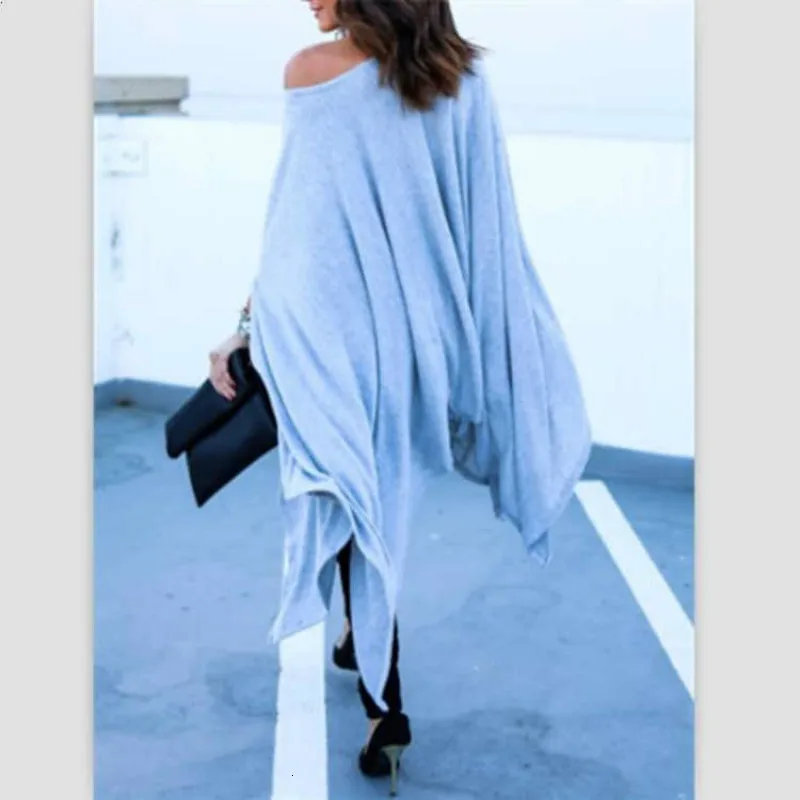 Весенне-летнее платье модное сексуальное женское Свободное с рукавом летучая