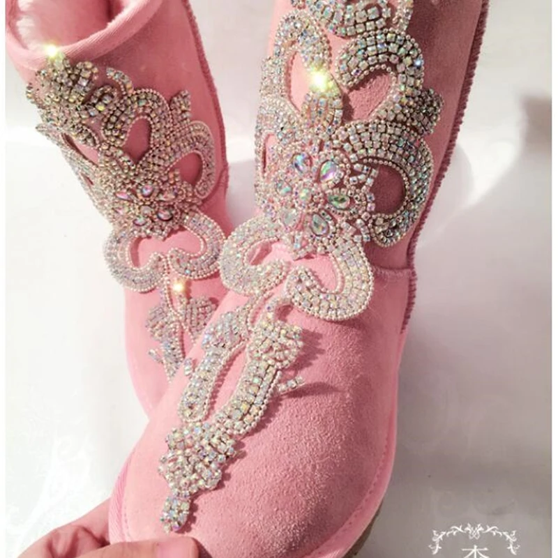 Новинка 19 Европейская станция осенне-зимняя обувь ручной работы барокко