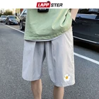 LAPPSTER Шахматная уличная одежда мужские шорты Лето 2019 полосатые хип-хоп шорты хлопок джоггеры шорты модные черные шорты