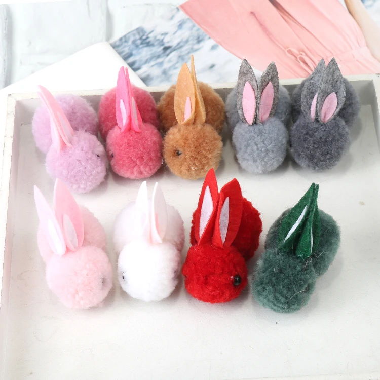 

Помпоны, шарики, кролики, головные уборы, аксессуары для рукоделия, детское украшение, детали для рукоделия