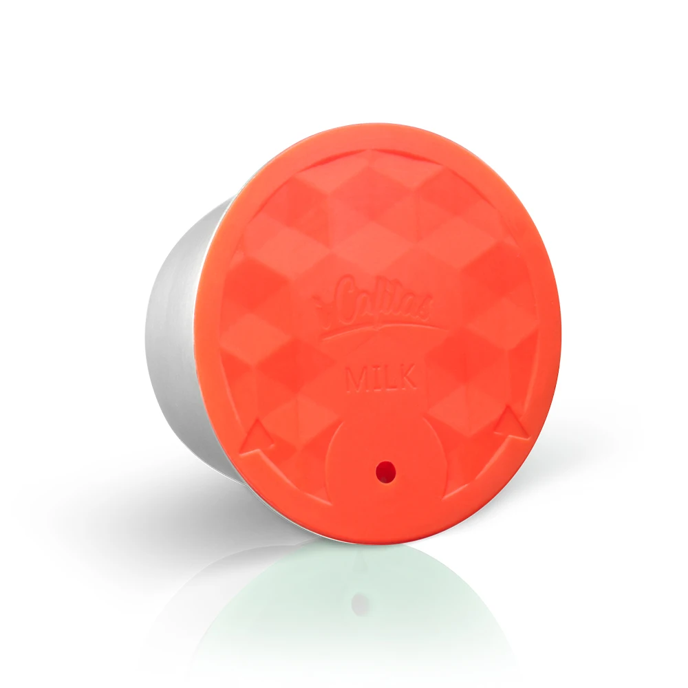 ICafilas dolcegusto нержавеющая сталь многоразовые Многоразовые молоко и кофе капсулы Pod 41 мм Dolci Gusto трамбовки подарок на день рождения