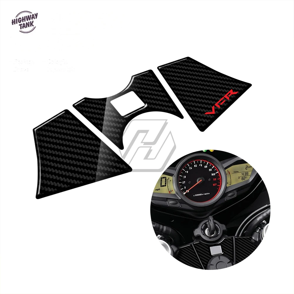 

Трехмерный защитный чехол с тремя выступами из углеродного волокна для Honda VFR 1200 2010-2016