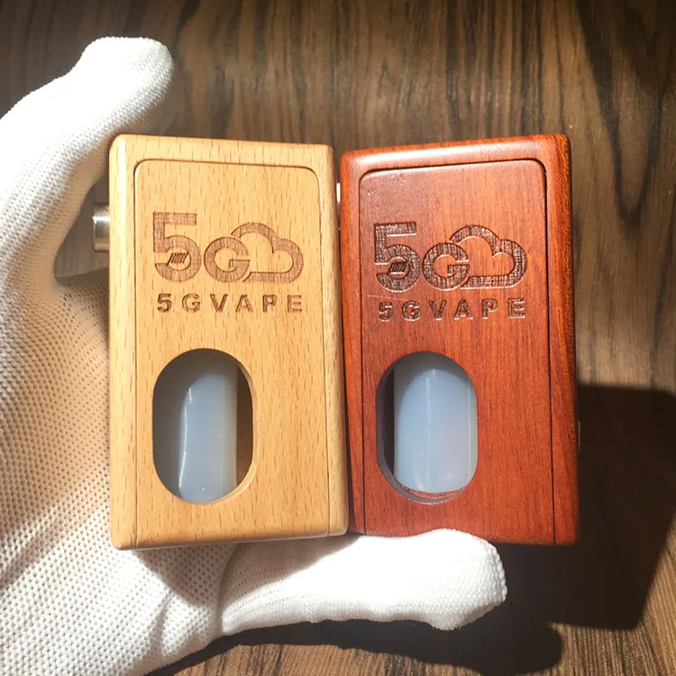 5gvape supercar bf squonk box механический мод ретро дерево один 18650 мини для нижнего питания