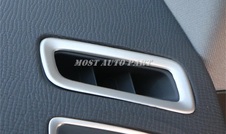 

Interior Dashboard Air Vent Outlet Trim Cover 2pcs For VOLVO XC60 2009-2016 Car accesories interior Car decoration