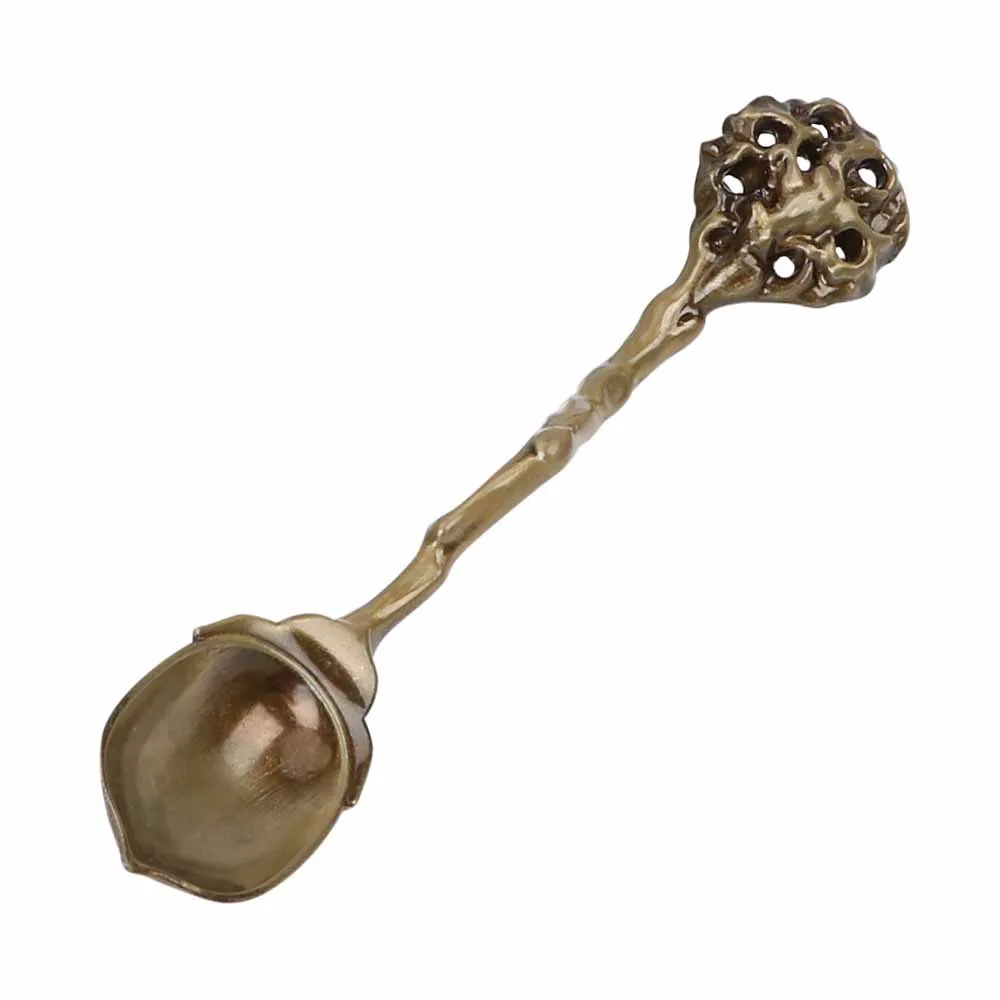 Десертная ложка креативный Королевский Стиль сплав винтажные столовые приборы