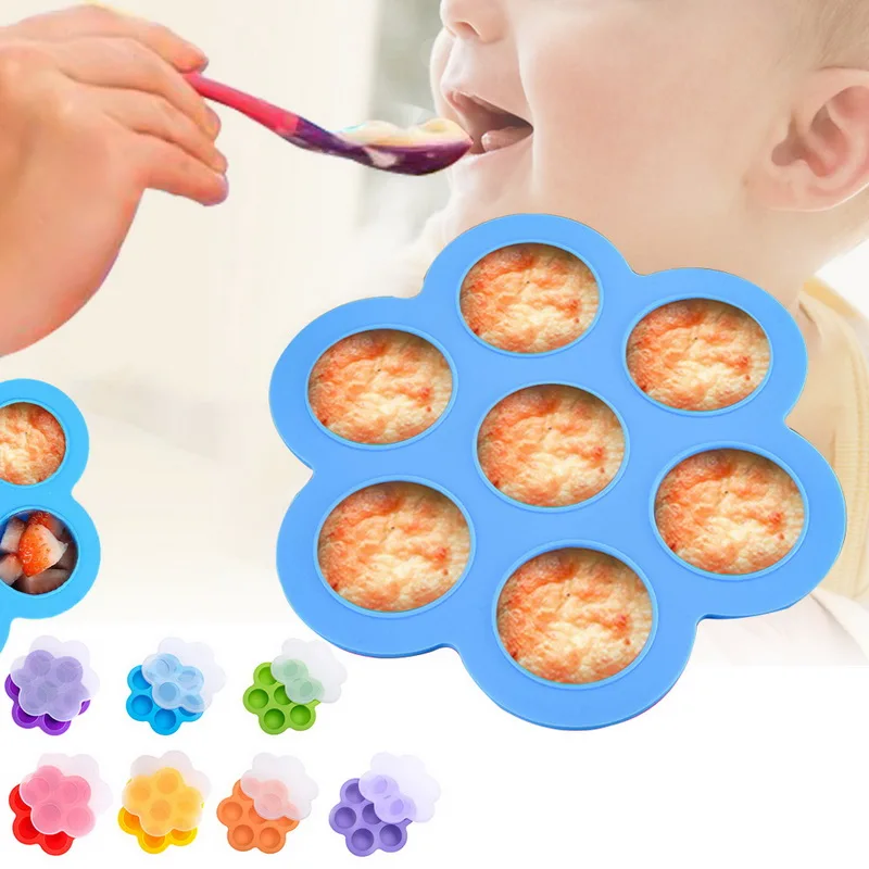 Силиконовые формы для укусов яиц набор контейнер хранения детского питания