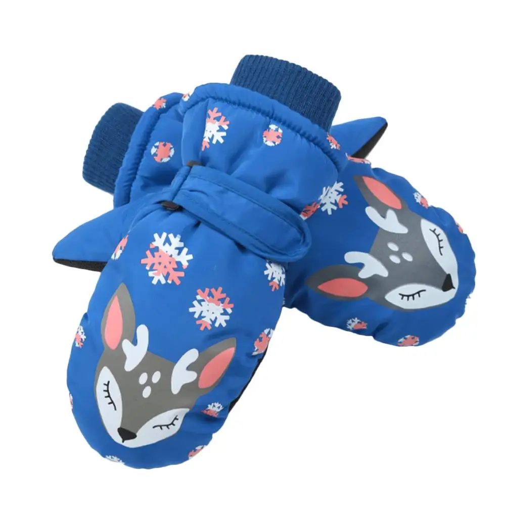 Children Winter Gloves Girls Boys Mittens Thicken Warmer Waterproof Windproof Kids Skiing Ski Drop Shipping | Детская одежда и