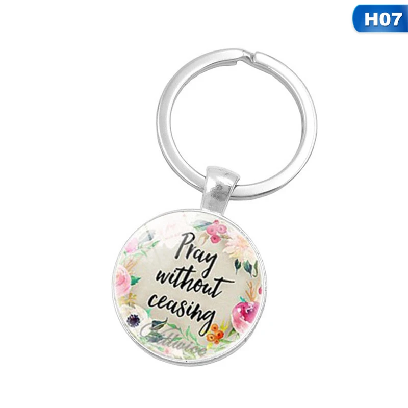 

God Is Within Her. She Will Not Fall (psalm 46:5) Bible Quote Faith Keychain Keyring Bible Verse key chain Christian Party Gift