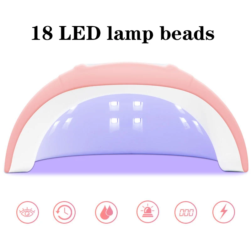 54 Вт Большой Космический двойной светильник УФ лампа для ногтей Солнечная