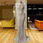 Мусульманские Вечерние платья, новейший дизайн Дубая, платья для выпускного вечера под заказ, женское платье с красной ковровой дорожкой 2021