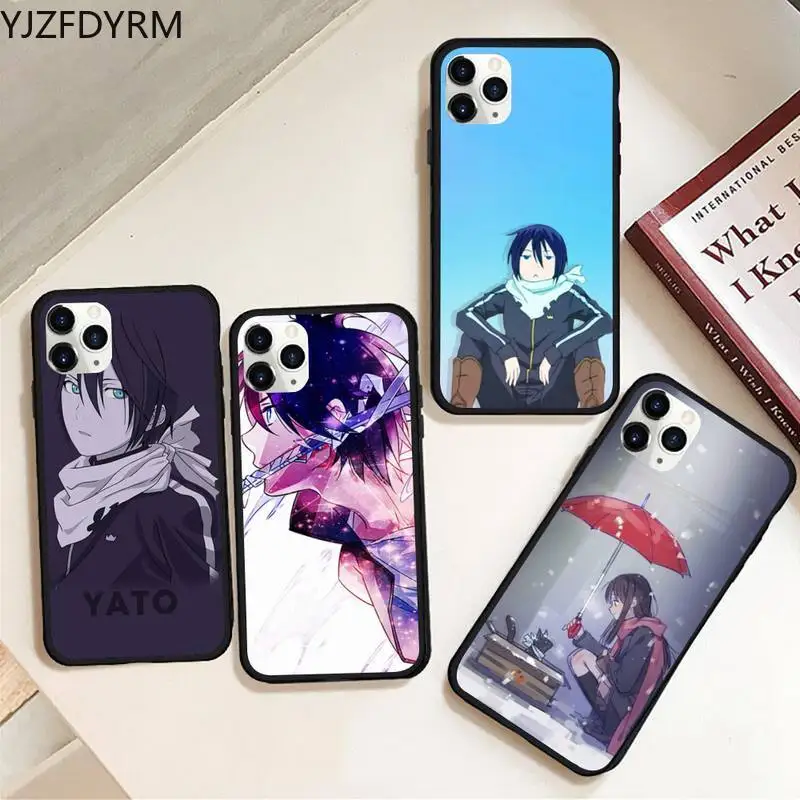

Noragami yato Aragoto Anime Phone Case Rubber for iPhone 11 pro XS MAX 8 7 6 6S Plus X 5S SE 2020 XR case