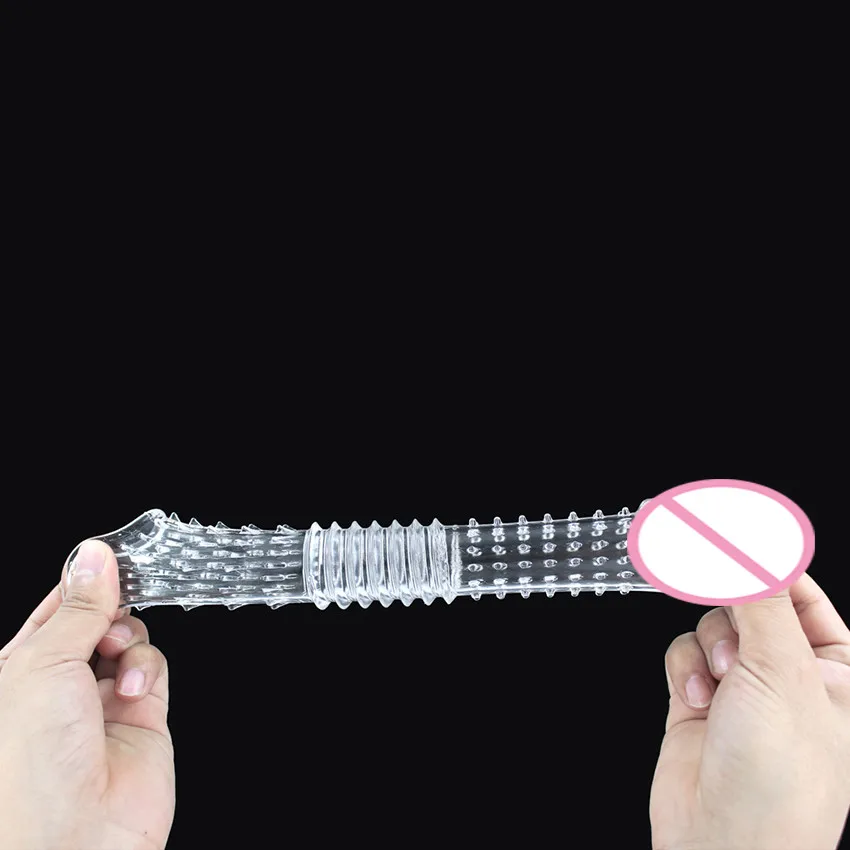 Силиконовые увеличивающие пенис Мужские t многоразовые презервативы