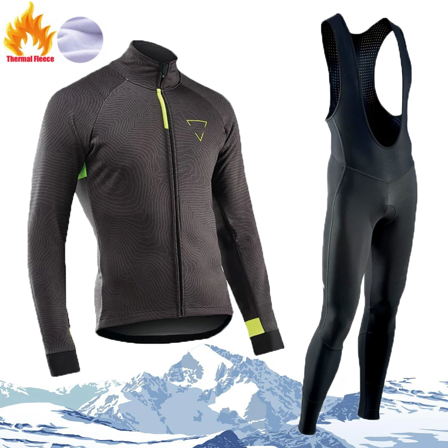 

2021 Winter New Pattern Fashion Men's Style Comfortable Cycling Jersey Set Mountian Bicycle Cycling Wear