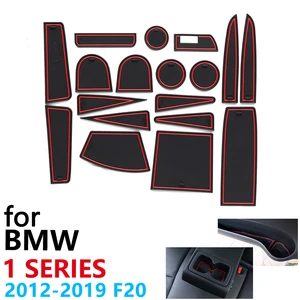 Противоскользящие резиновые чашки подушки Салонные подложки для хэтчбеков BMW серий 1 F20 м Мощность 2012  2019 116 118 120 116i 118i 120i 116d 118d 120d