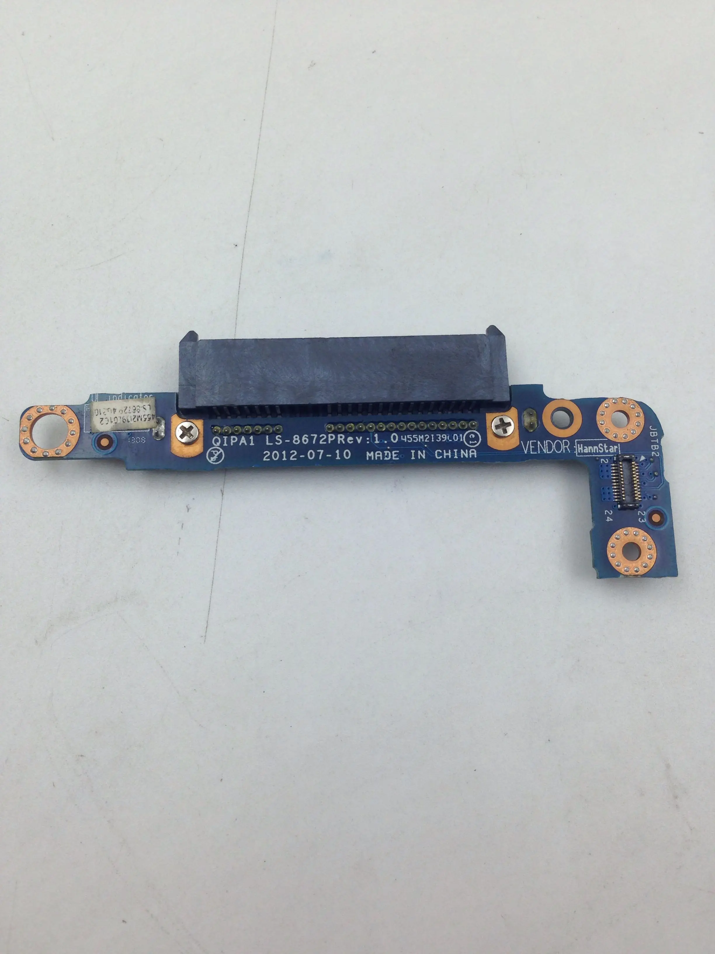 

GENUINE FOR Lenovo ThinkPad Twist S230u Series HDD Connector Board LS8672P