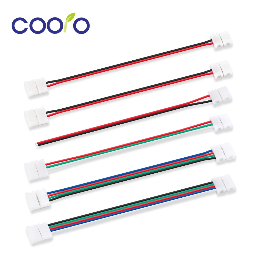 5 контактный разъем для светодиодной ленты RGB RGBW RGBWW 5050 шт./лот 2 3 4 Удлинительный